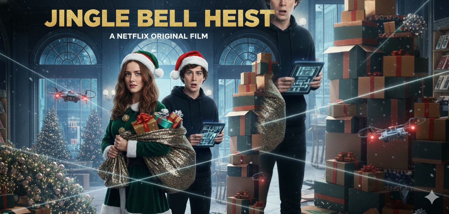 Jingle Bell Heist Netflix Review: Is the Christmas Caper Worth Binging?